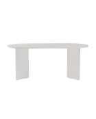 Table à manger Sablin bois blanc - 180x75x89.5 cm