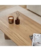 Table basse Sabin chêne - 119x40x60 cm