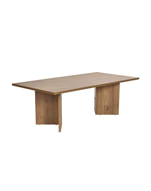Table basse Sabin chêne - 119x40x60 cm