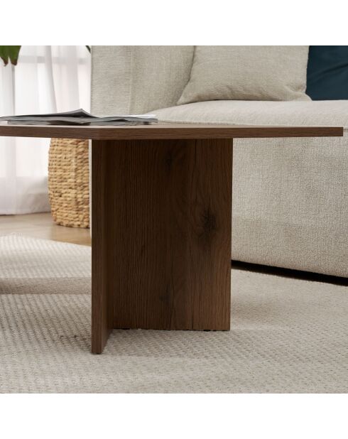 Table basse Sabin noyer - 119x40x60 cm