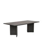 Table basse Sabin noire - 119x40x60 cm