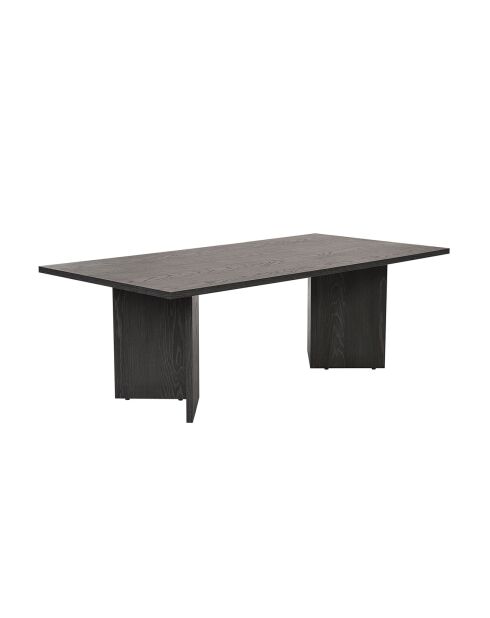 Table basse Sabin noire - 119x40x60 cm