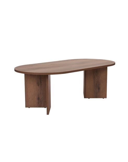 Table basse Sable noyer - 119x40x60 cm