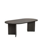 Table basse Sable noire - 119x40x60 cm
