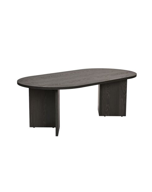 Table basse Sable noire - 119x40x60 cm