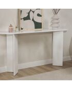 Witte console Sira - 150x75x35 cm