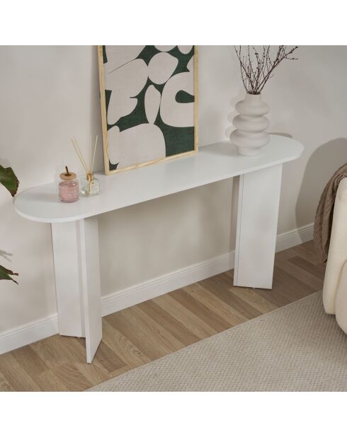 Console Sira blanche - 150x75x35 cm