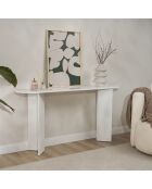 Witte console Sira - 150x75x35 cm