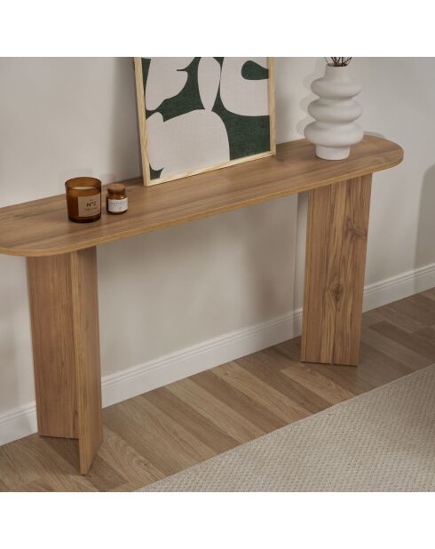 Console Sira chêne - 150x75x35 cm