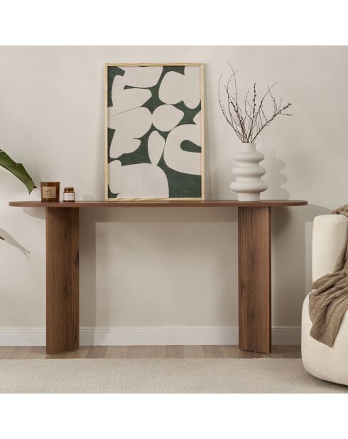 Console Sira noyer - 150x75x35 cm