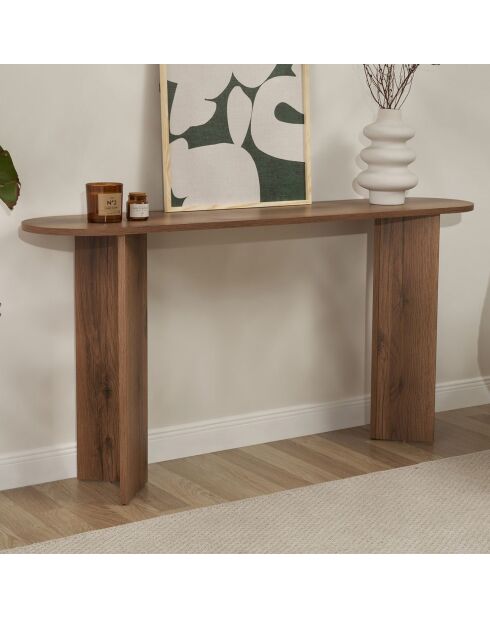 Console Sira noyer - 150x75x35 cm
