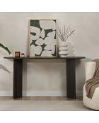 Sira schwarze Konsole - 150x75x35 cm