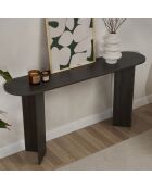 Sira schwarze Konsole - 150x75x35 cm