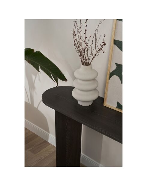 Consola negra Sira - 150x75x35 cm