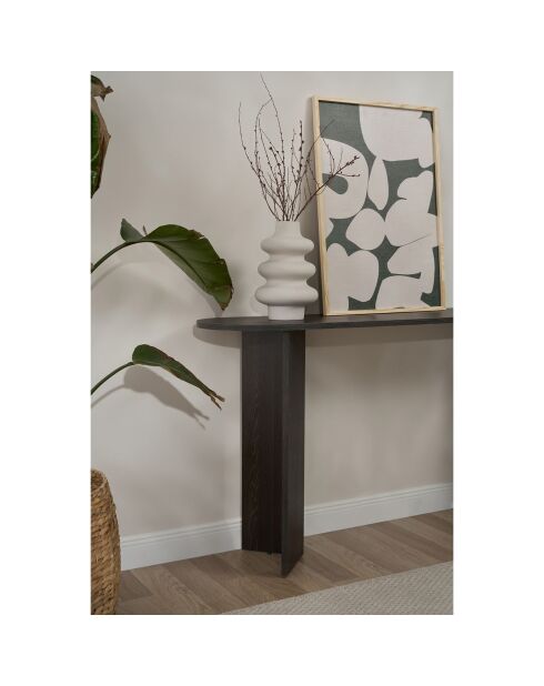 Sira schwarze Konsole - 150x75x35 cm