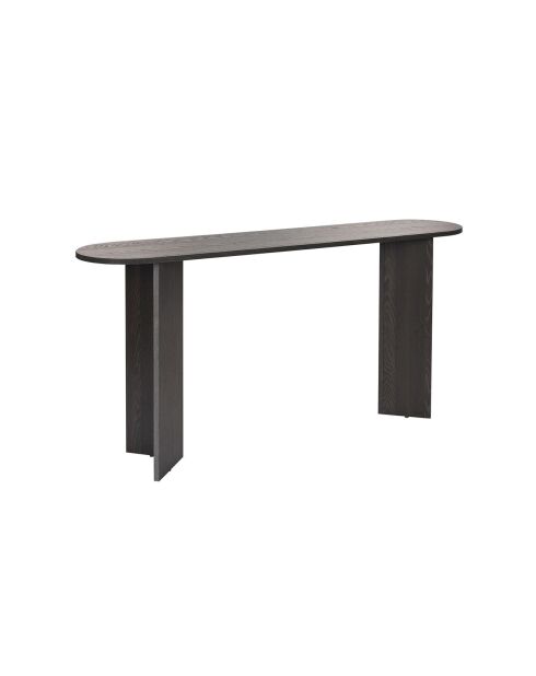 Consola negra Sira - 150x75x35 cm