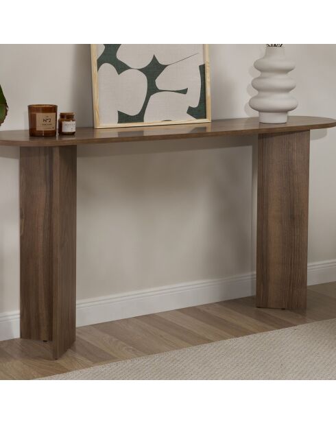 Console Sira noyer - 150x75x35 cm