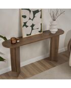 Console Sira noyer - 150x75x35 cm