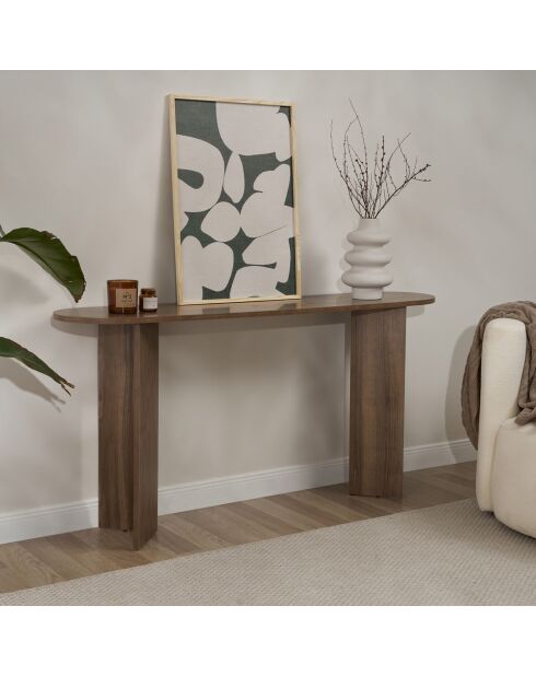 Console Sira noyer - 150x75x35 cm