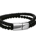 Set Montre & Bracelet Homme Perth en Acier noir