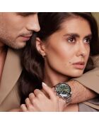 Set Montre & Bracelet Homme Lisbon en Acier argenté