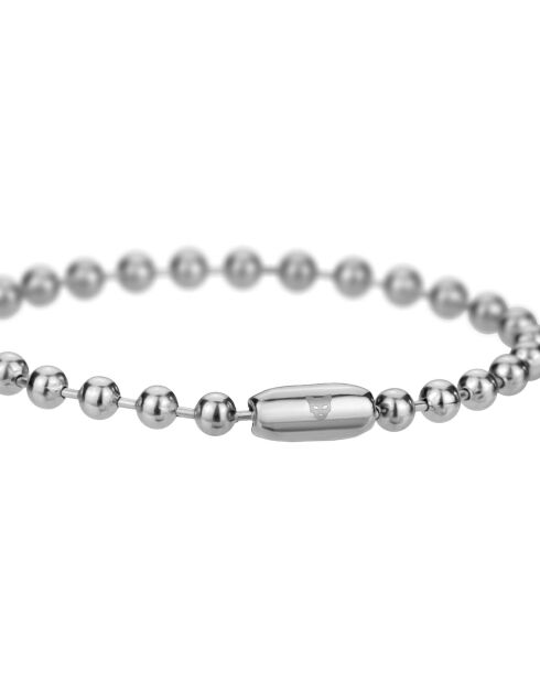 Set Montre & Bracelet Homme Instabul en Acier argenté