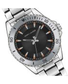 Set Montre & Bracelet Homme Instabul en Acier argenté