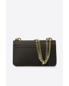 Tess Braune Schultertasche aus Leder - 25x5x15 cm