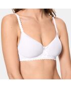 Soutien-gorge Flower Elégance blanc