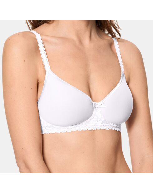 Soutien-gorge Flower Elégance blanc