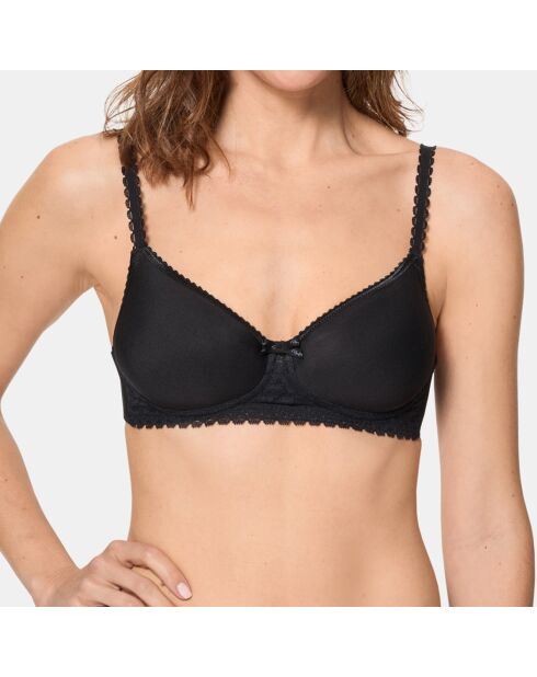Soutien-gorge Flower Elégance noir
