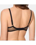 Soutien-gorge Flower Elégance noir