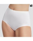 2 Culottes en Coton Bio blanches