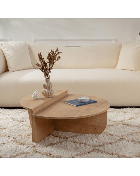 Lot de 2 tables basses l90 cm - orion