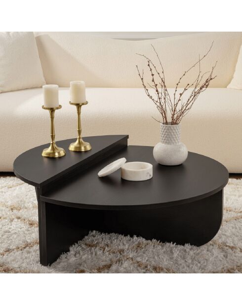 Lot de 2 tables basses l90 cm - orion