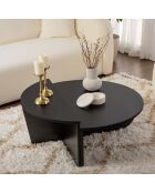 Lot de 2 tables basses l90 cm - orion