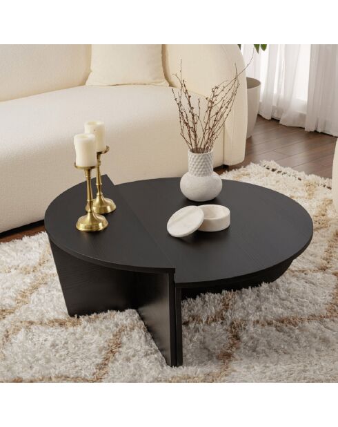 Lot de 2 tables basses l90 cm - orion