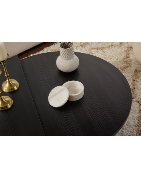 Lot de 2 tables basses l90 cm - orion