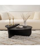 Lot de 2 tables basses l90 cm - orion