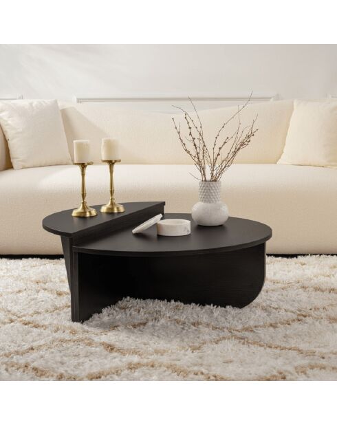 Lot de 2 tables basses l90 cm - orion