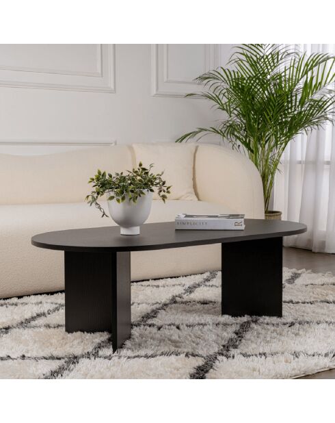 Table basse ovale l119 cm - iris