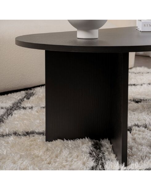 Table basse ovale l119 cm - iris