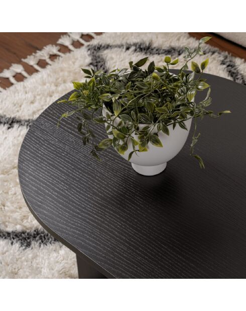 Table basse ovale l119 cm - iris