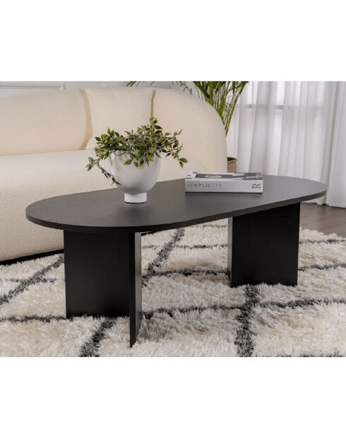 Table basse ovale l119 cm - iris