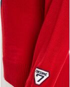 Pull en Laine mélangée Teilla rouge