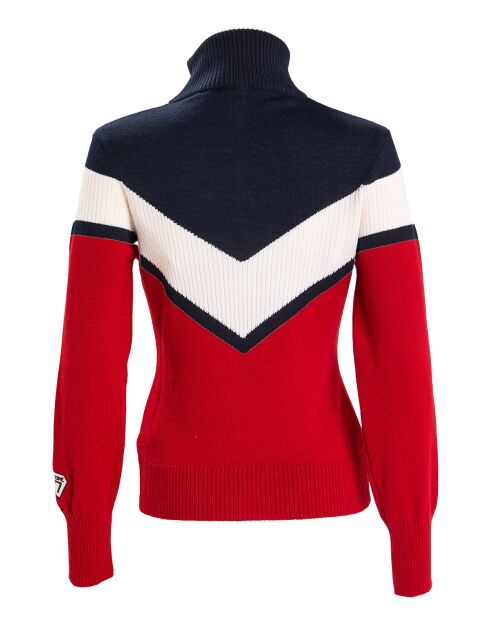 Pull en Laine mélangée Teilla rouge