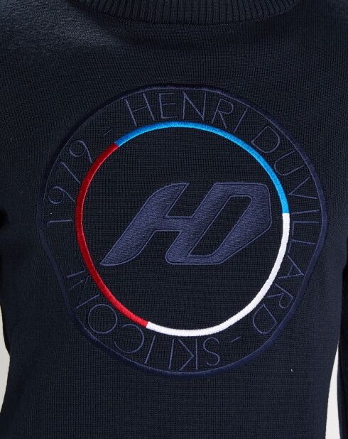 Pull en Laine mélangée Paul Hd bleu marine