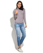 Pull en Cachemire mélangé Lucie flanelle