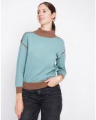 Maglione Mariam turchese