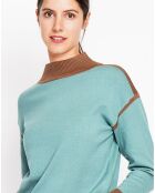 Maglione Mariam turchese